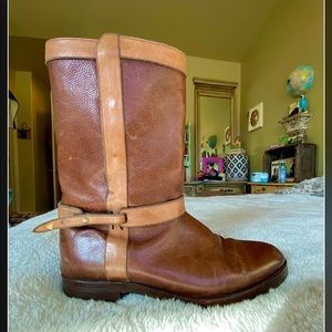 Authentic Gucci vintage leather boots!